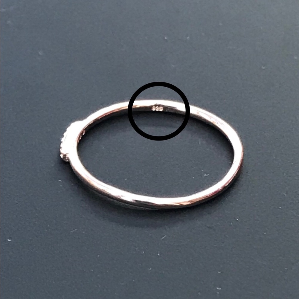 Top Selling Ring! Dainty Stackable Rose Gold Ring - Picture 7 of 8